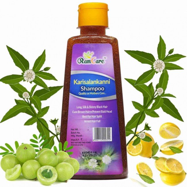 Ramcare Bhringraj Herbal Shampoo - 250 ml ராம்கேர் கரிசலாங்கண்ணி ஷாம்பூ